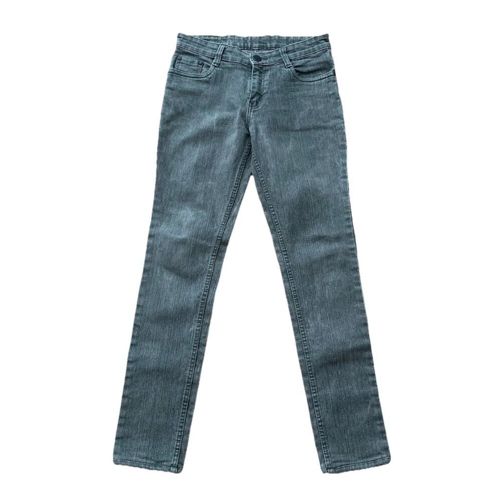 Diesel Mens Skinny Fit Low Waist Stretch Jeans Gray Waist 26 Inseam 27.5